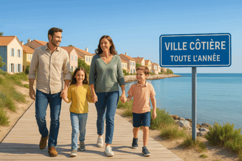 Ces villes côtières françaises où il fait bon vivre en famille toute l’année