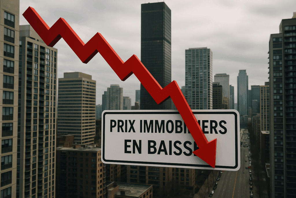 Ces grandes villes où les prix immobiliers chutent encore malgré la reprise nationale