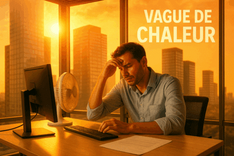 Travailler dans un bureau vitré face aux vagues de chaleur, quelles solutions ?