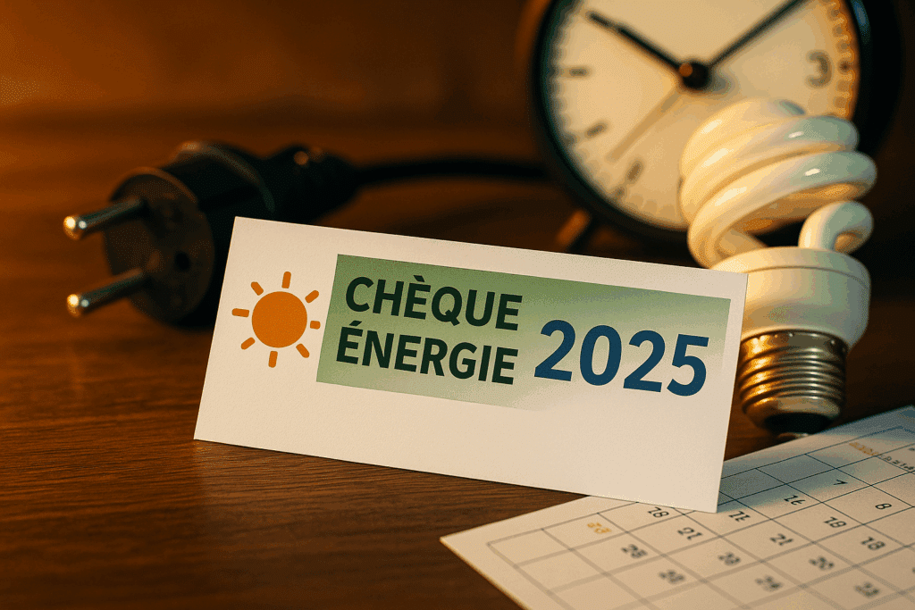 Chèque énergie 2025 : montant, conditions et calendrier à retenir