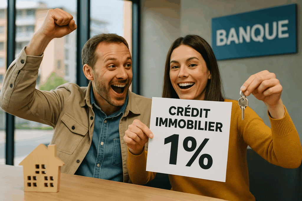 Comment certains ménages obtiennent encore un crédit immobilier à 1 % en 2025