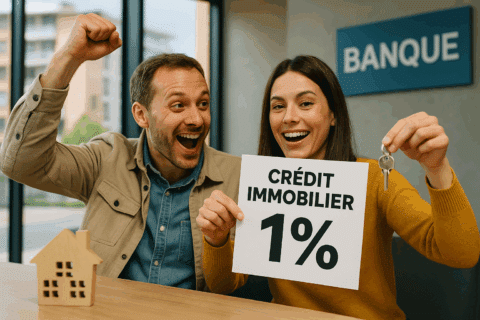Comment certains ménages obtiennent encore un crédit immobilier à 1 % en 2025