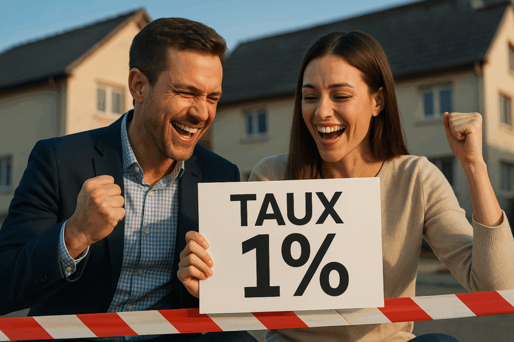 Crédit immobilier : ces profils qui décrochent un taux proche de 1 % en 2025