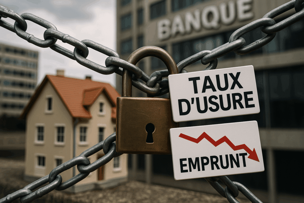 L’impact du nouveau taux d’usure sur votre capacité d’emprunt : ce que les banques ne disent pas
