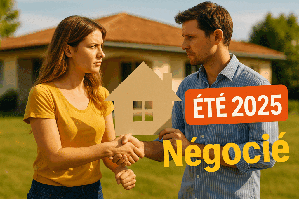 Prix immobilier : pourquoi l’été 2025 est le meilleur moment pour négocier