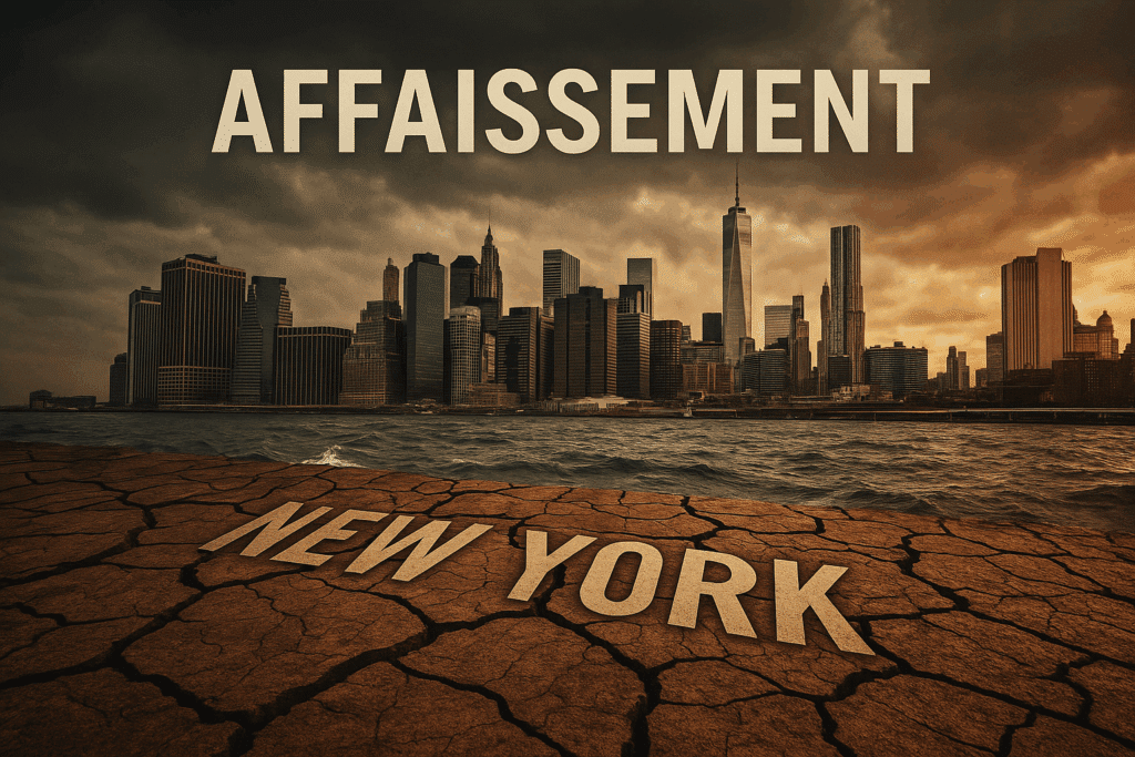 Gratte-ciel et affaissement : l’inquiétante menace qui pèse sur New York