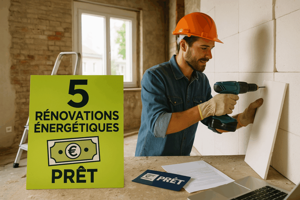 Les 5 travaux de rénovations énergétiques désormais accessibles grâce à ce prêt méconnu