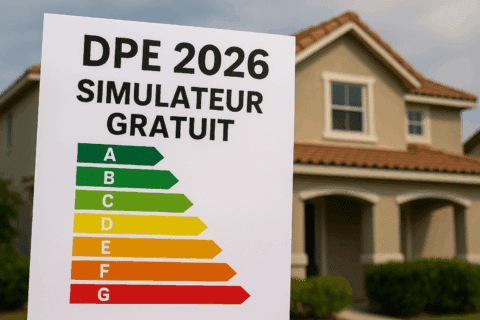 Nouveau DPE 2026 : le simulateur gratuit pour savoir si votre logement gagne une lettre