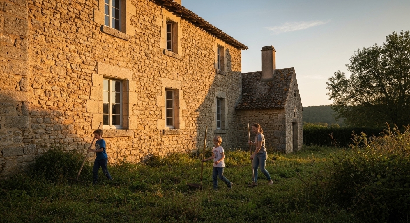 Tarn : une famille transforme un domaine oublié en lieu de bonheur