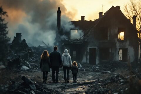« On n’a plus rien » : leur maison brûle, l’assurance les abandonne