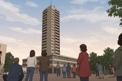 Maxéville dit adieu à sa tour emblématique, 95 mètres d’histoire effacés