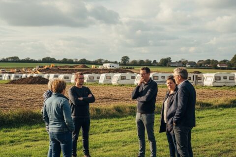 Nord : un terrain agricole transformé en lotissement illégal, les riverains s’indignent