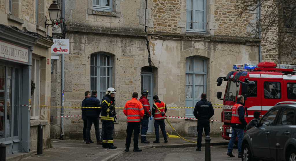 La Rochelle : risque d’effondrement, un immeuble ancien évacué par précaution