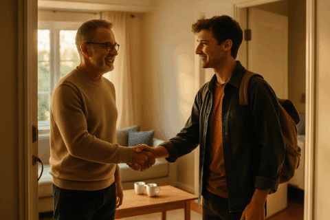 Seul(e) dans un grand logement ? Gagnez de l’argent en louant une chambre simplement