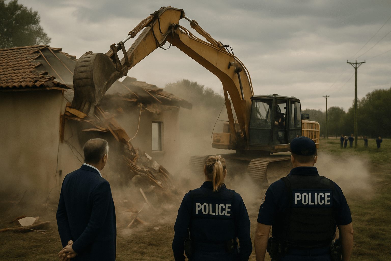 « Il l’a construite illégalement » : sa maison rasée sous les pelleteuses, 20 000€ de frais à sa charge