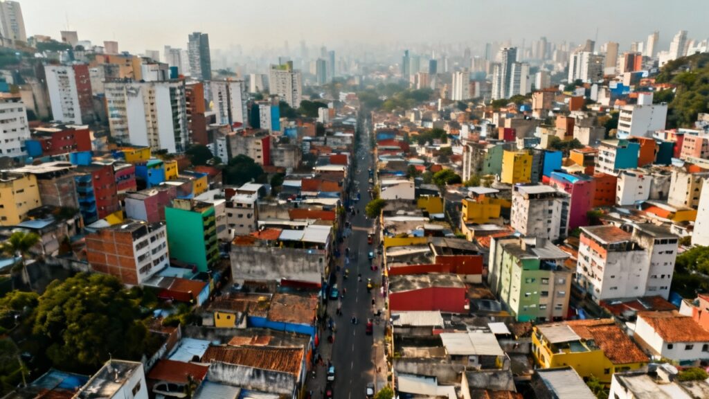 Surpopulation extrême : cette ville brésilienne étouffe sous 13 000 habitants au km²