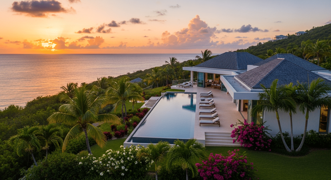 Saint-Barthélemy : l’immobilier atteint jusqu’à 50 000 € le m² en 2025