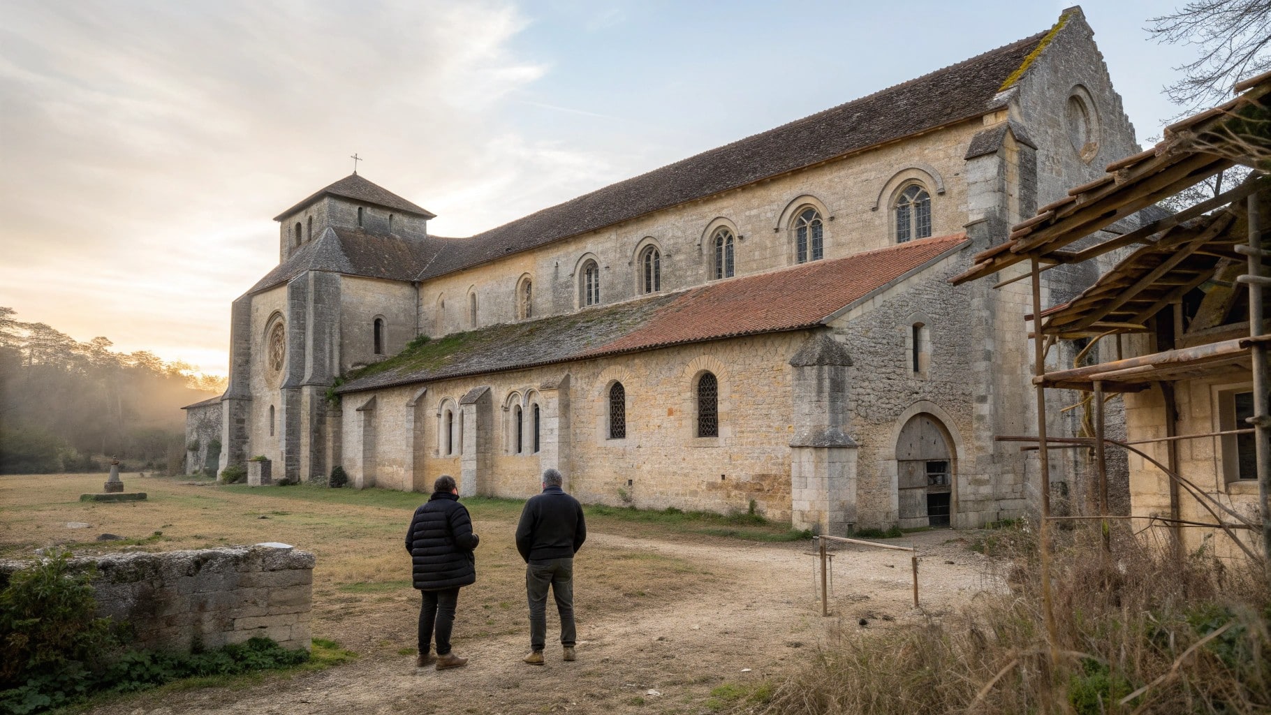 Sauvée de l’abandon, cette abbaye médiévale reçoit 300 000 € pour renaître