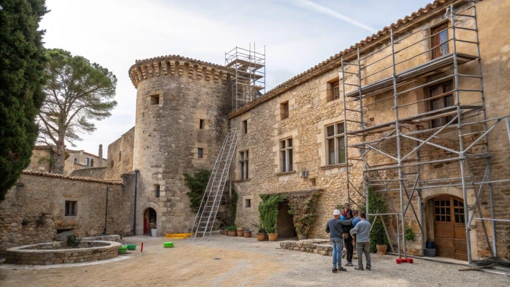 Le château de Bioule reçoit 185 000 € pour sa rénovation grâce à la Mission Patrimoine