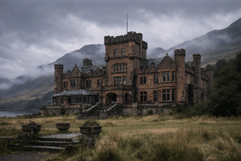 Château en Écosse à vendre : 2 800 m² pour le prix d’un simple appartement parisien