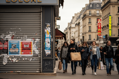 Commerces à Paris : pourquoi le surtourisme et l’immobilier fragilisent l’équilibre local