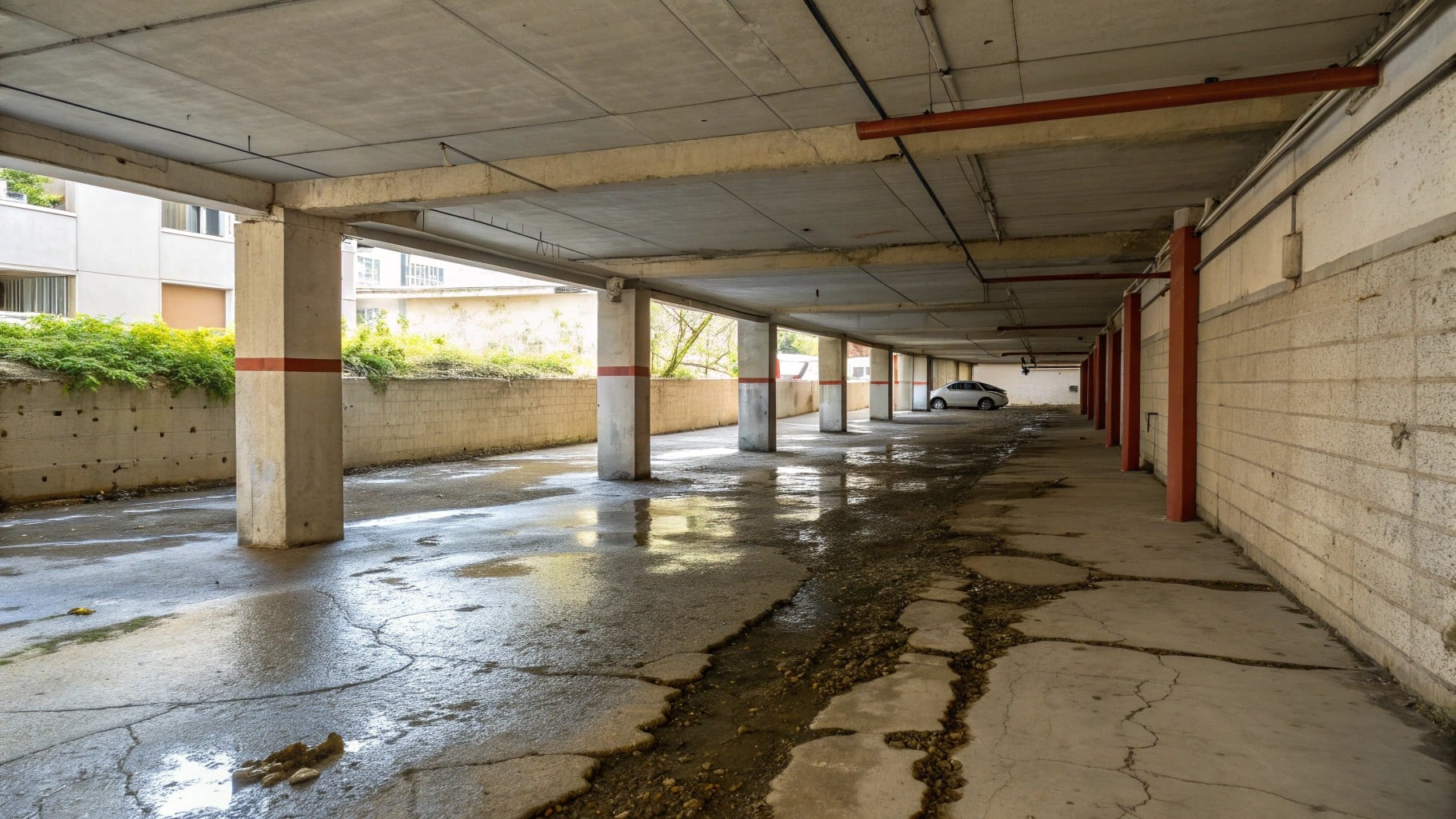 « On a peur que tout s’écroule » : à Orsay, des habitants vivent au-dessus d’un parking fissuré