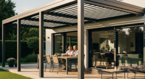 Pergola bioclimatique : véritable levier de valorisation immobilière