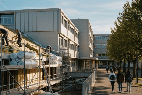 Modernisation des lycées : l’Occitanie accélère la rénovation énergétique