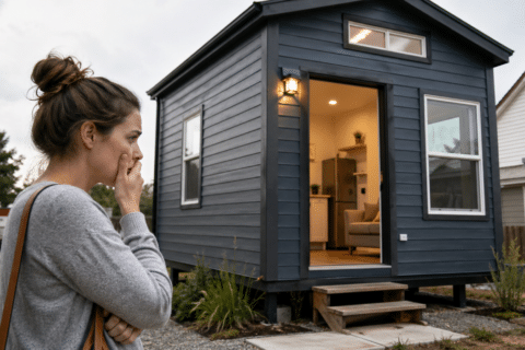 330 000 $ pour 41 m² sans chambre : la tiny house qui choque aux États-Unis