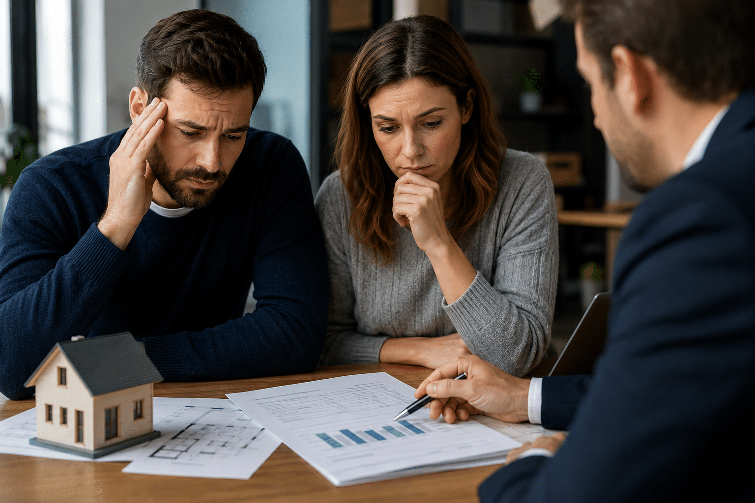 Les taux immobiliers se calment, mais les banques préparent déjà leur tri des dossiers