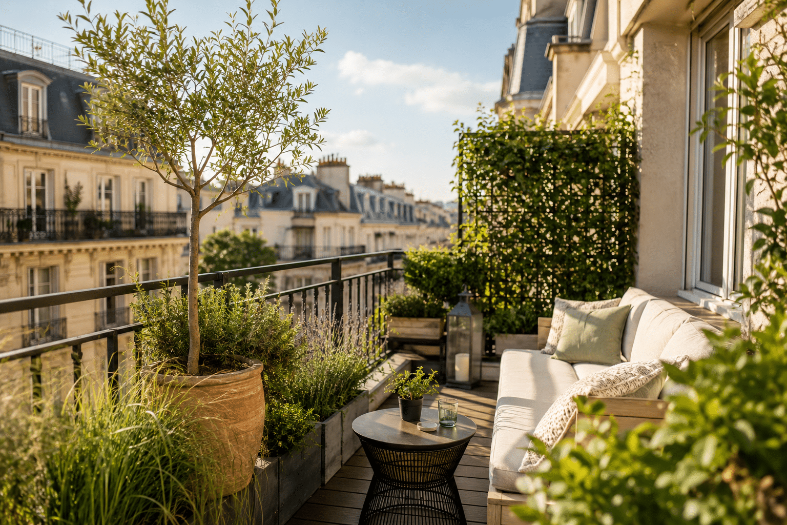 Immobilier : une terrasse bien aménagée peut augmenter fortement le prix d’un bien