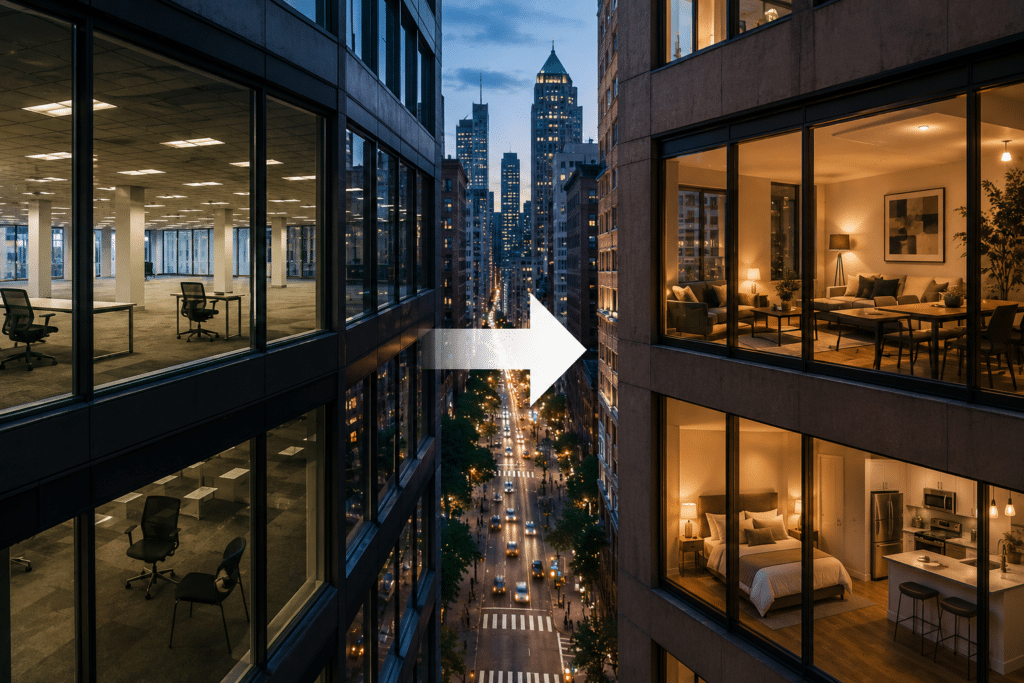 New York mise sur ses bureaux abandonnés pour créer des milliers de logements