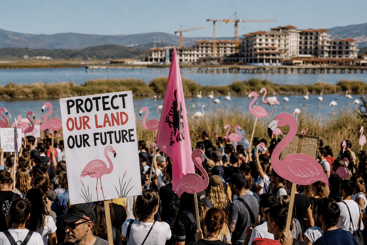 En Albanie, un projet immobilier lié aux Trump déclenche une révolte écologique