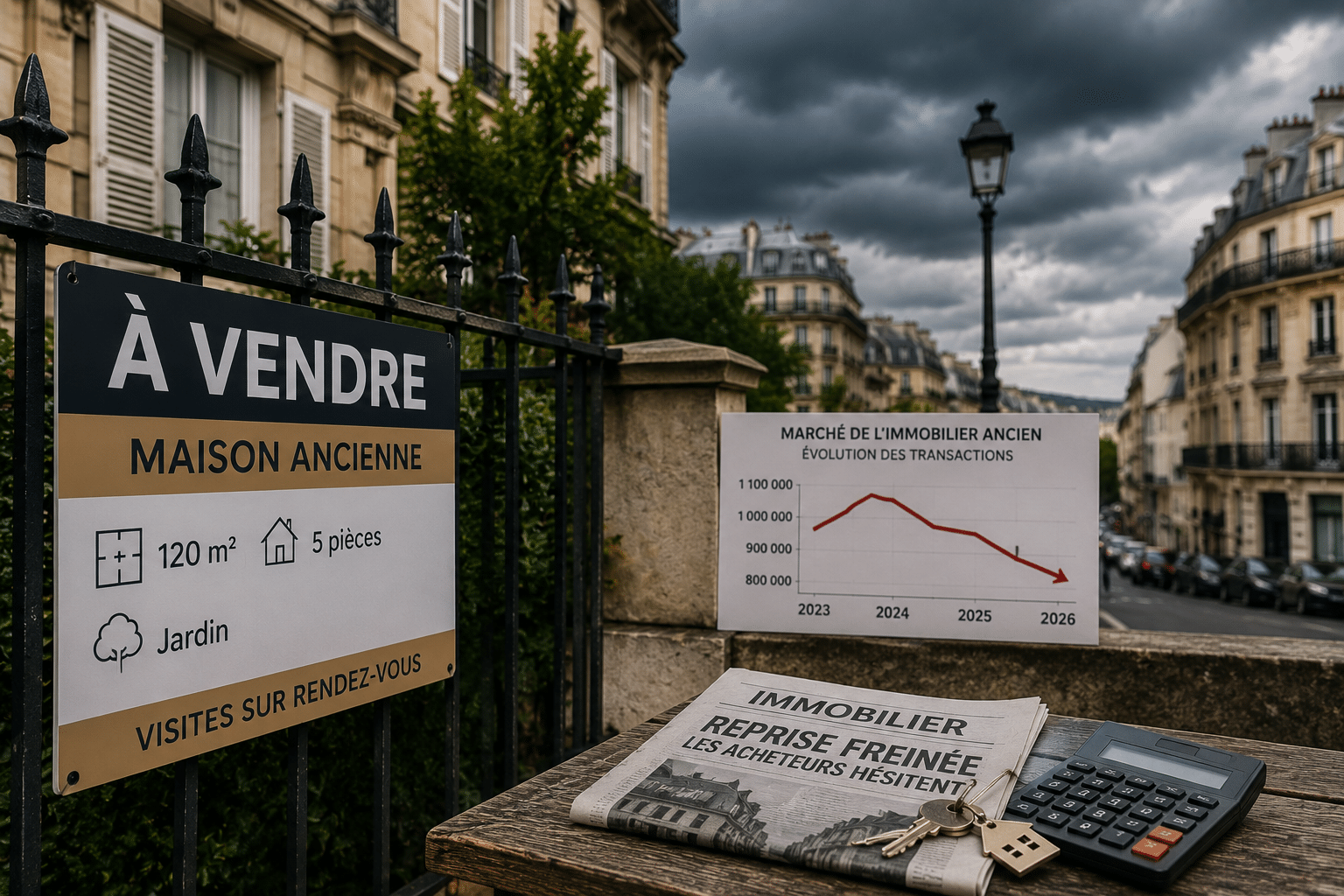 Guerre au Moyen-Orient et taux BCE : le marché immobilier replonge en France