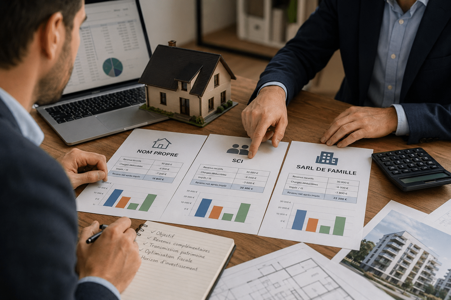 Immobilier locatif : quelle structure choisir pour réduire légalement vos impôts ?