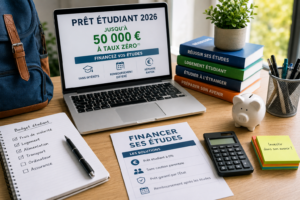 Jusqu’à 50 000 € sans intérêts : le comparatif des prêts étudiants en 2026