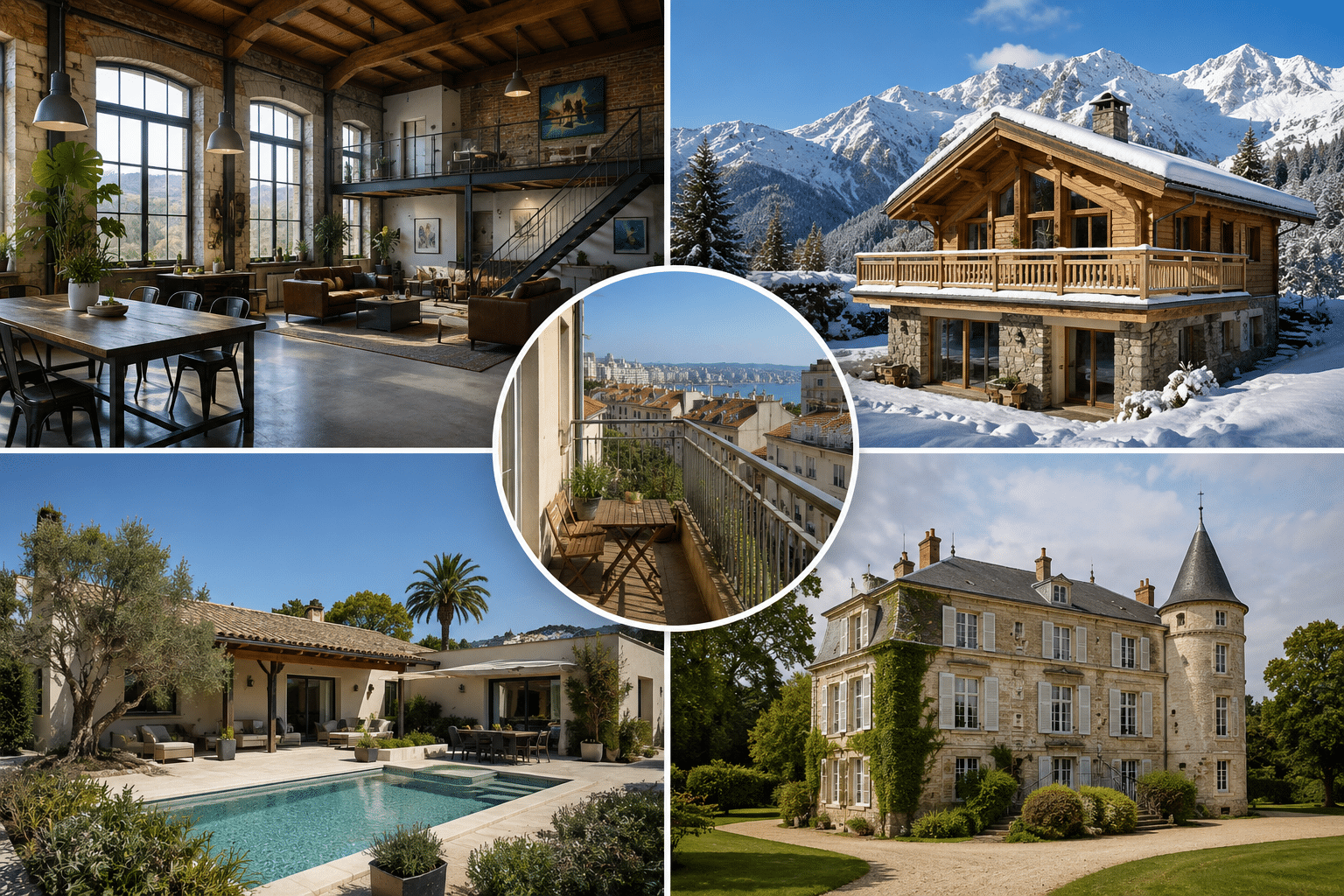Immobilier : un appartement à Cannes vaut parfois un chalet ou un château en région
