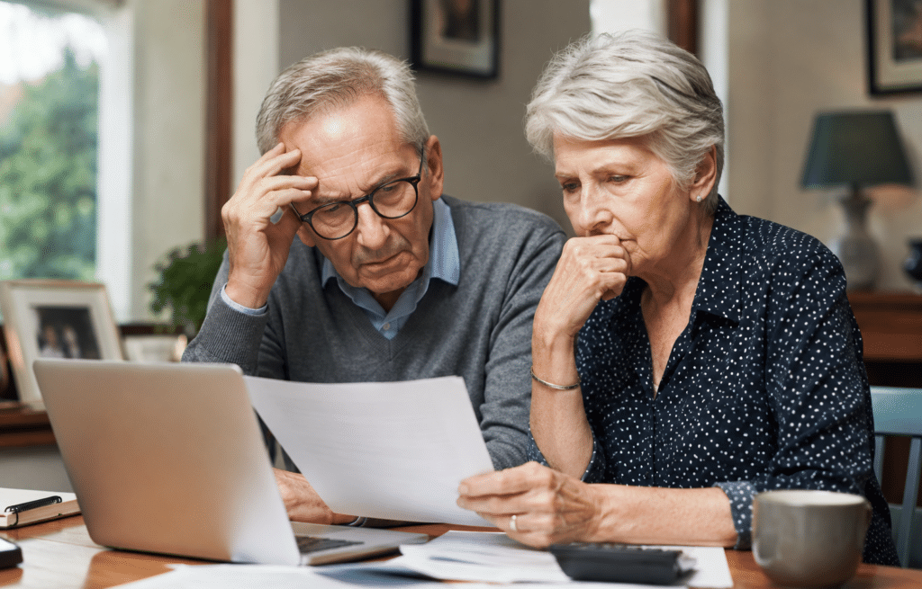 47 % des seniors propriétaires disent subir une pression financière