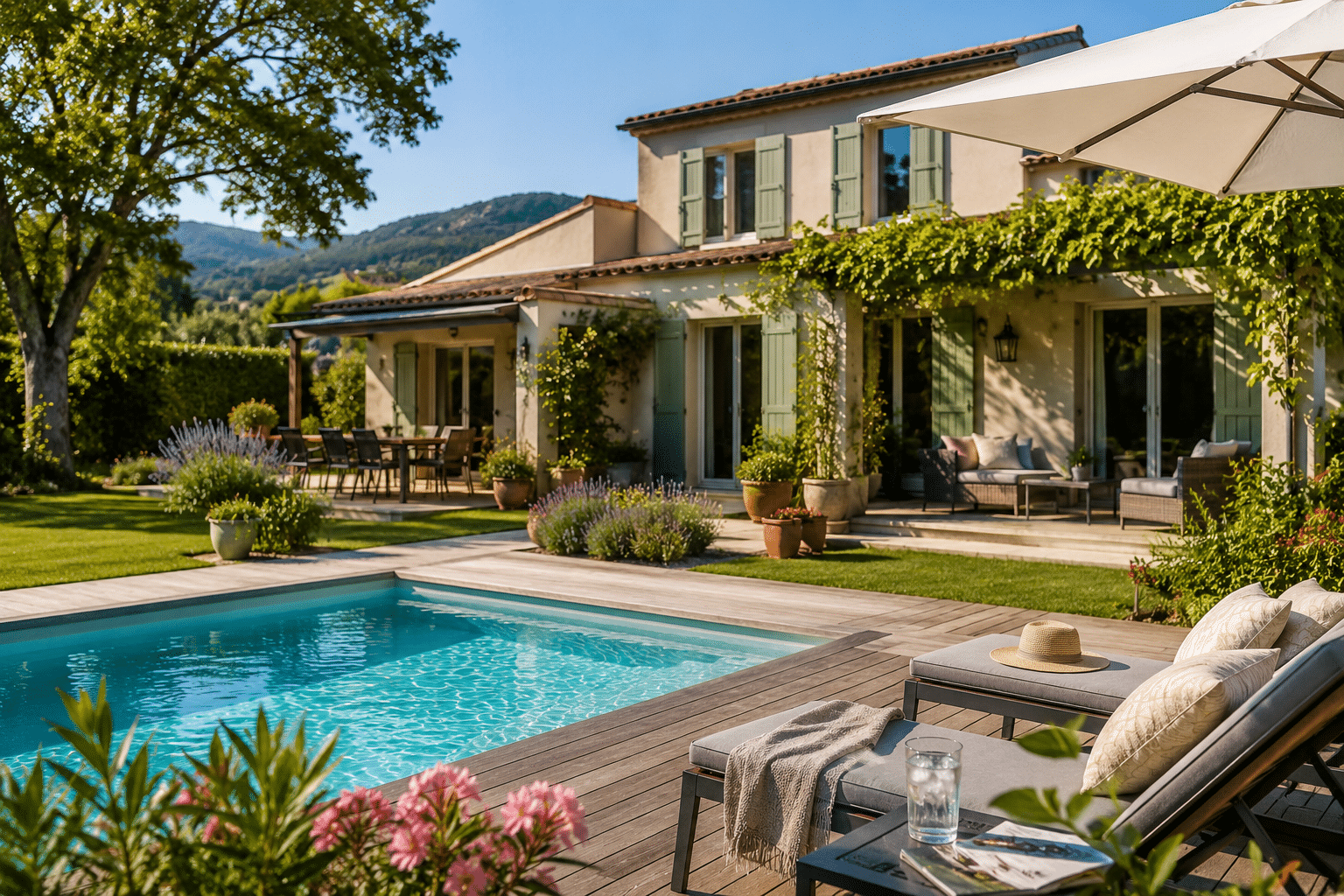 Immobilier : la canicule fait bondir de 22 % les recherches de maisons avec piscine
