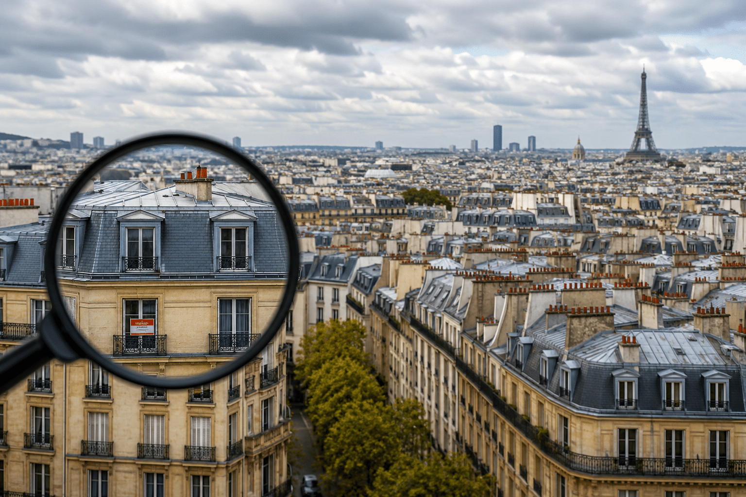 Immobilier à Paris : les ventes plongent de 24 % en 2026