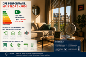On croyait les logements bien isolés protégés… la canicule révèle une faille du DPE