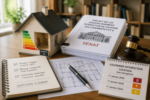 Passoires thermiques : les nouvelles dérogations votées pour louer un logement F ou G