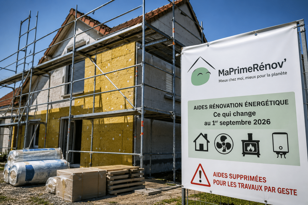 MaPrimeRénov' : ces travaux ne seront plus financés à partir du 1er septembre 2026