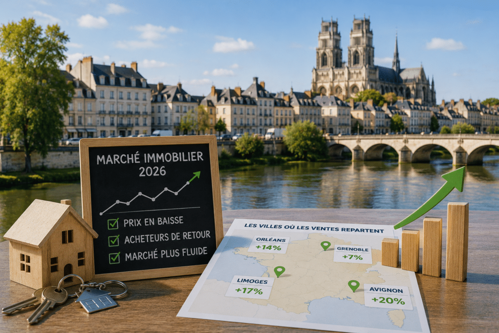 Immobilier : pourquoi les ventes repartent dans plusieurs villes françaises