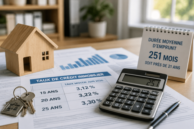 Taux immobilier 2026 : combien coûte désormais un prêt sur 15, 20 ou 25 ans ?
