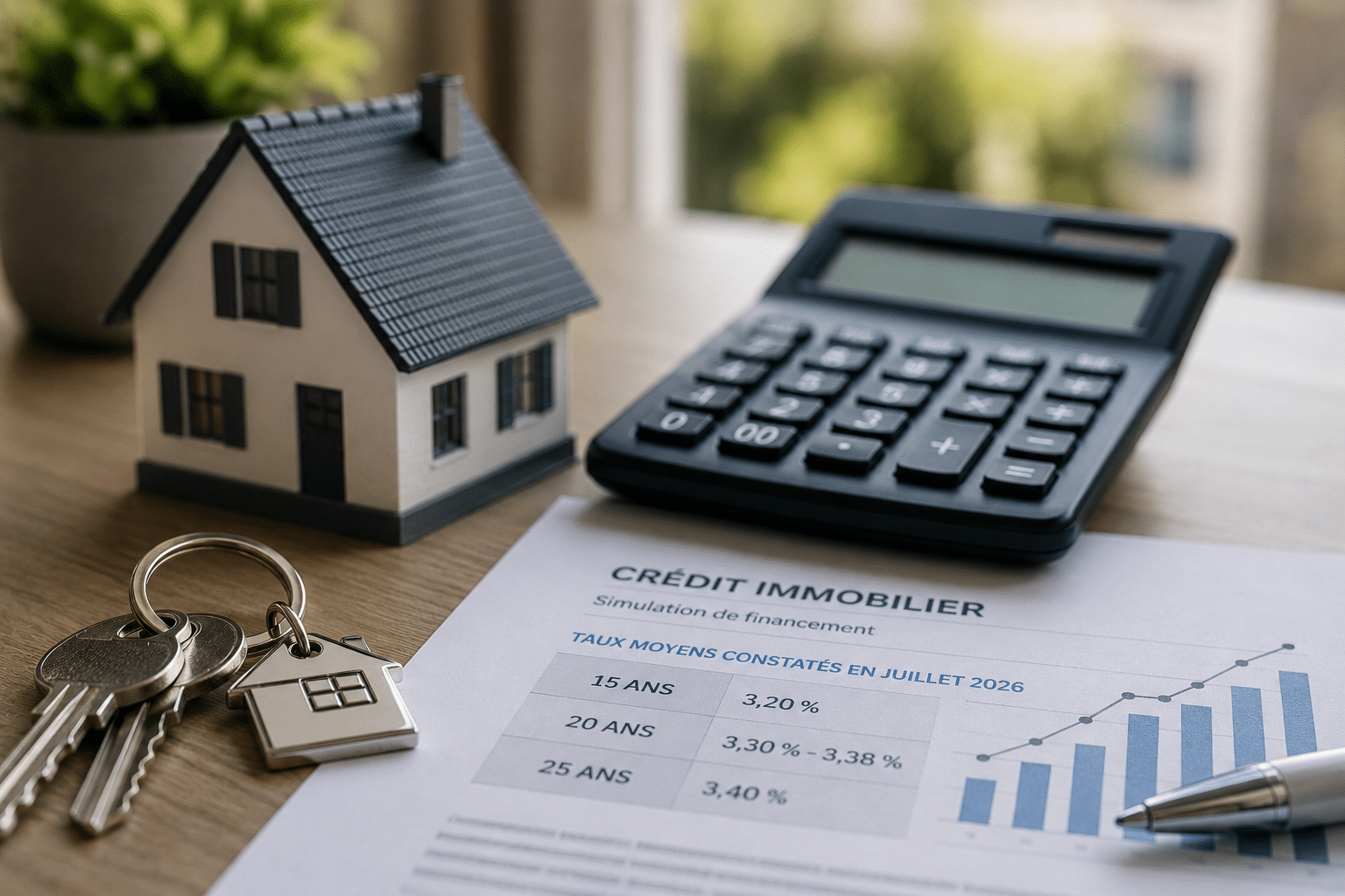 Taux immobiliers juillet 2026 : les banques résistent encore à la hausse de la BCE