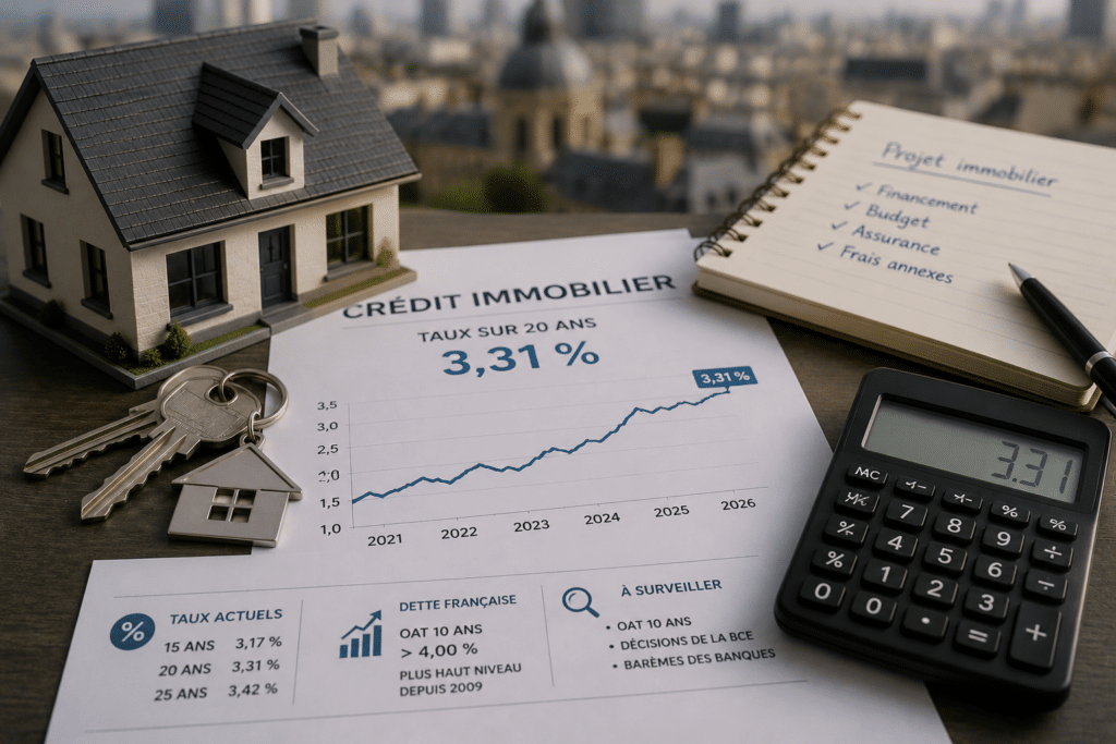 Crédit immobilier : l'OAT dépasse 4 %, mais les banques résistent encore à la hausse