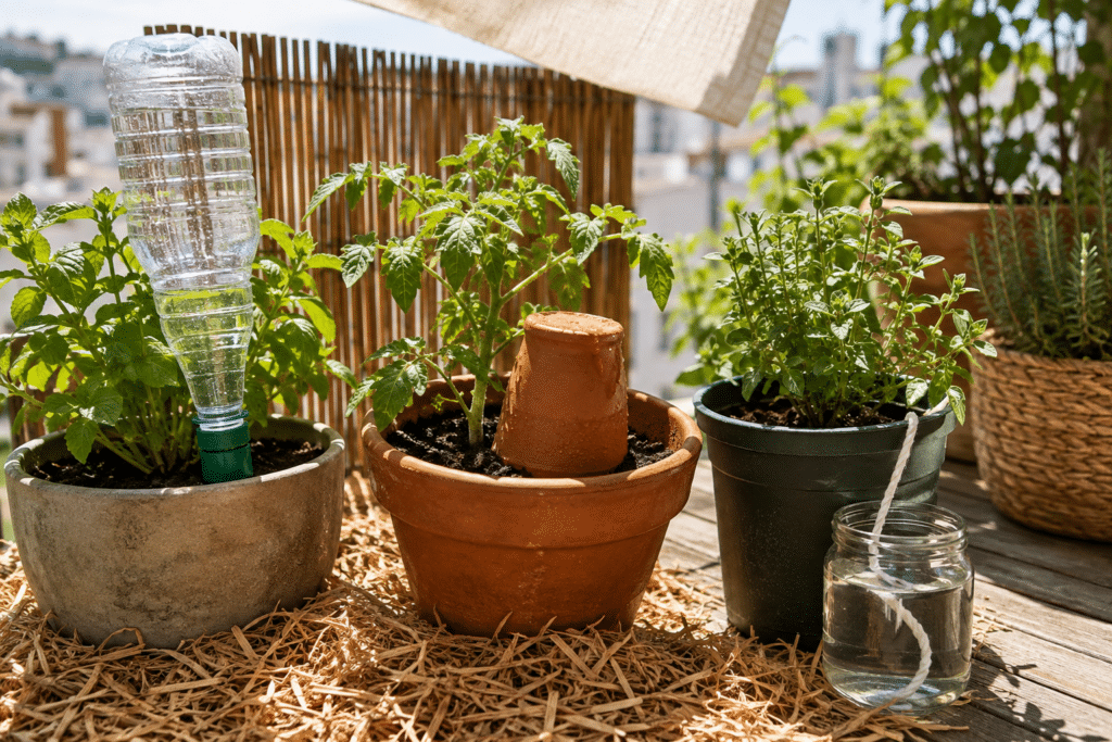 Canicule : 6 astuces DIY simples pour garder vos plantes hydratées tout l’été