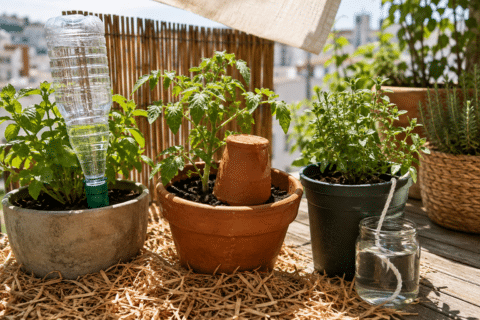 Canicule : 6 astuces DIY simples pour garder vos plantes hydratées tout l’été