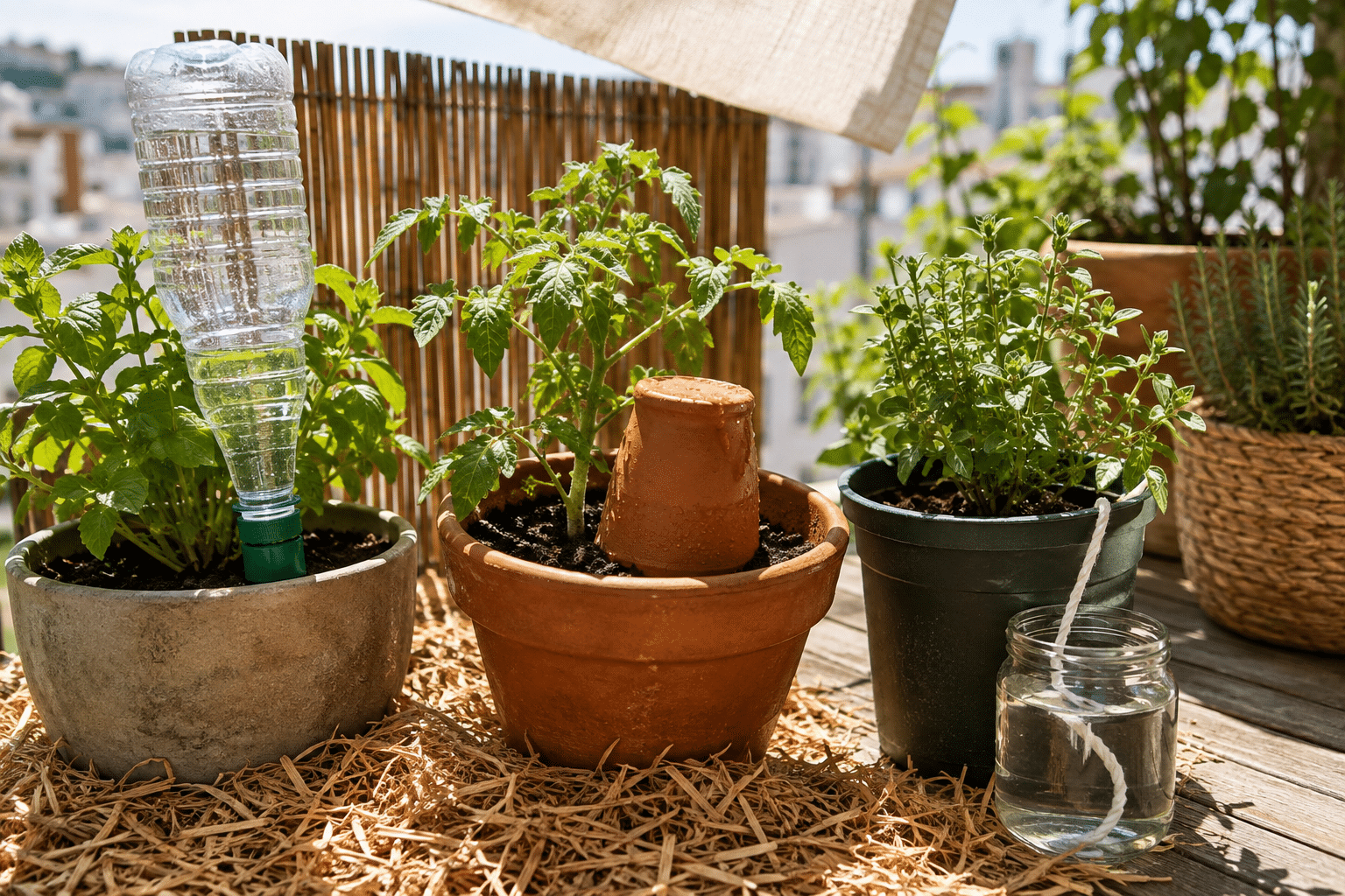 Canicule : 6 astuces DIY simples pour garder vos plantes hydratées tout l’été
